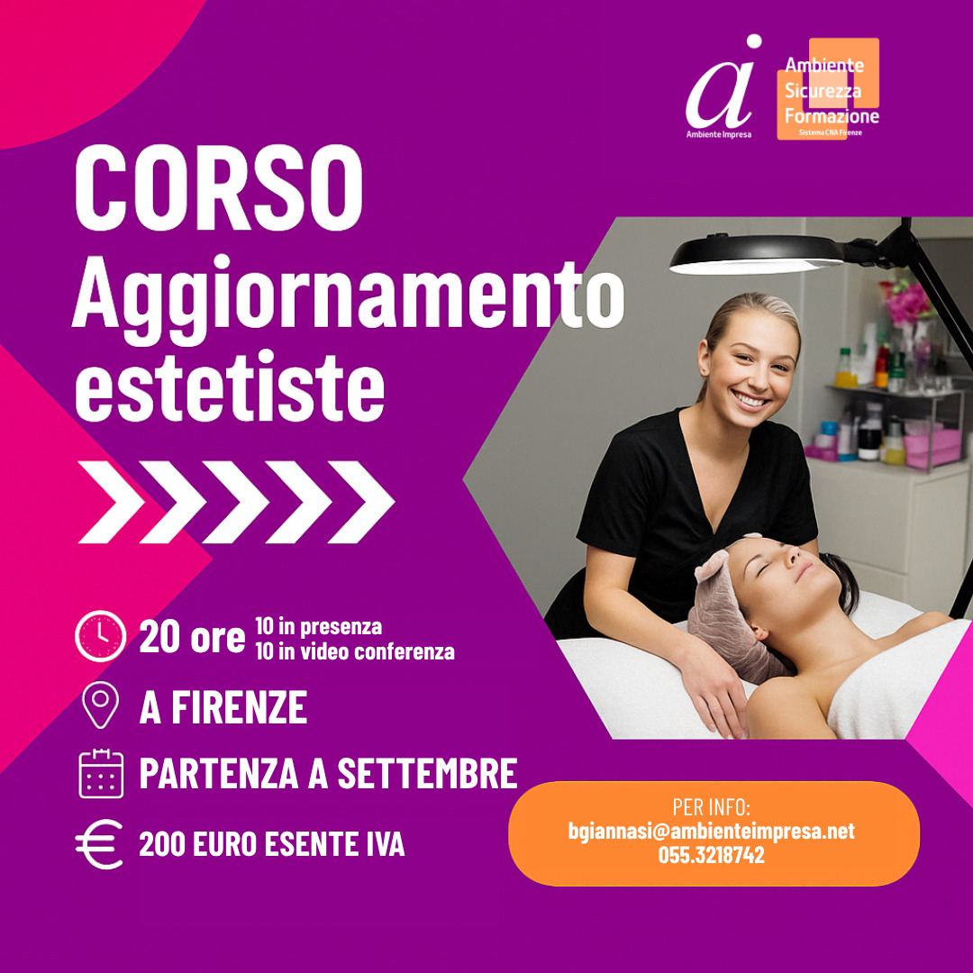 aggiornamento obbligatorio per estetiste